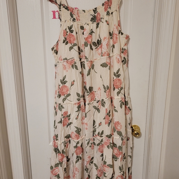(4X)  Sleeveless Midi Dress - Picture 6 of 7